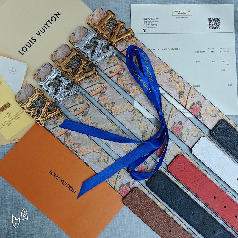 LV belt 38mmX90-125cm lb16